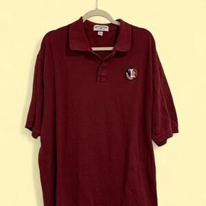Vintage Old Logo Florida State Seminoles Boca Classics Polo Shirt Size 2XL